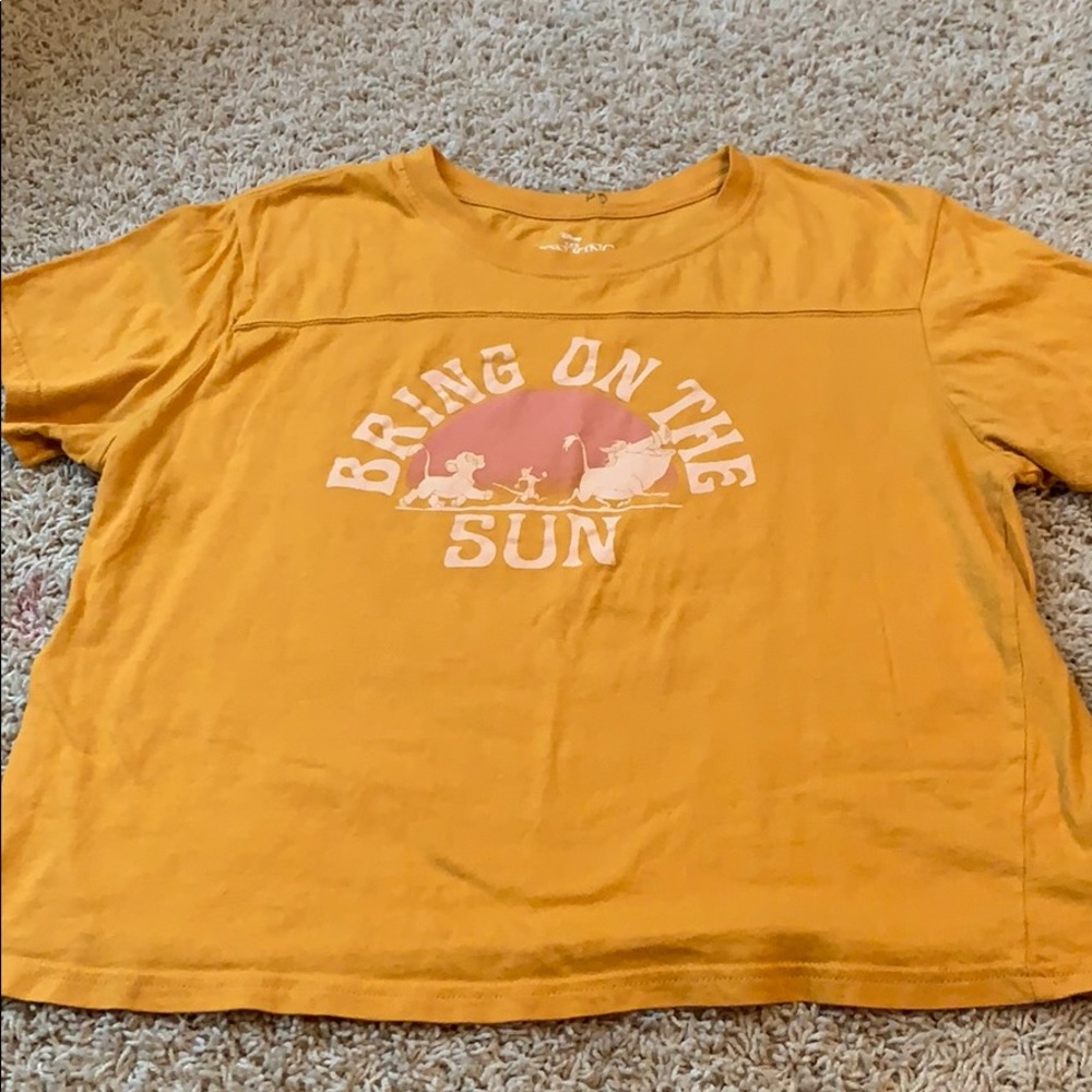Lion King Crop Top